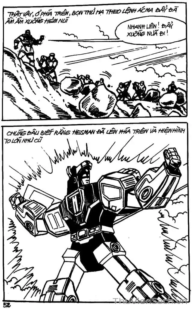 Truyện Tranh Dũng Sĩ Hesman trang 4