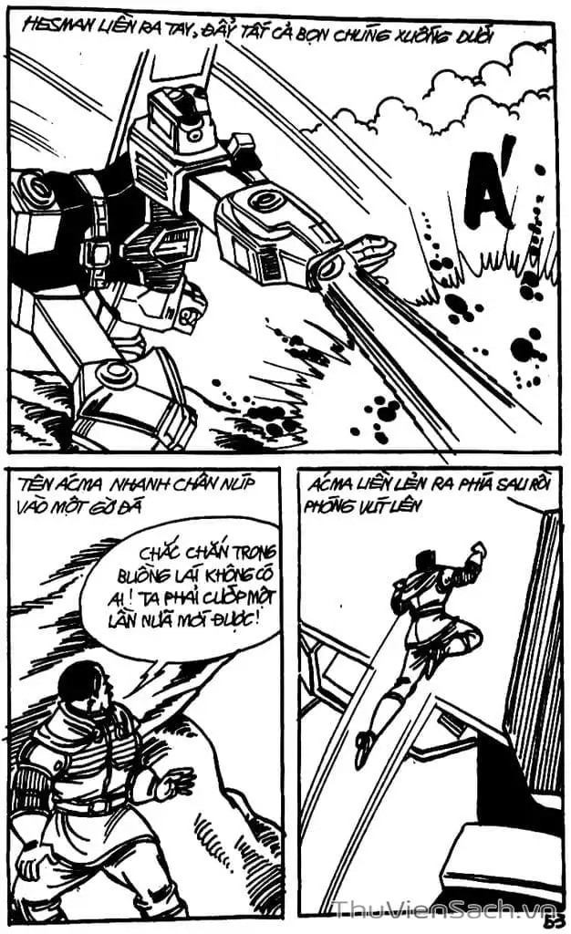Truyện Tranh Dũng Sĩ Hesman trang 4