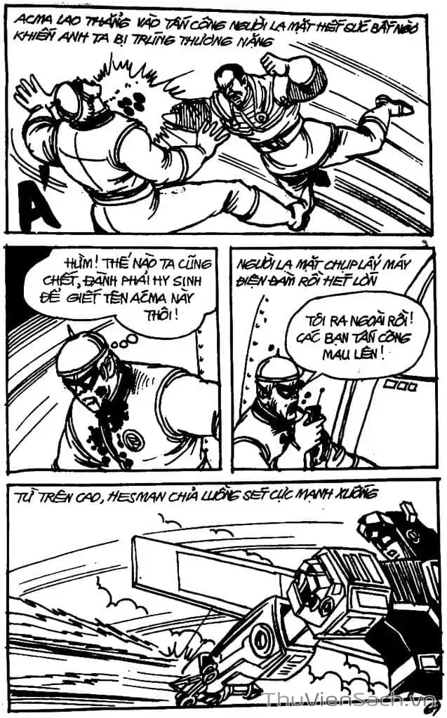Truyện Tranh Dũng Sĩ Hesman trang 4