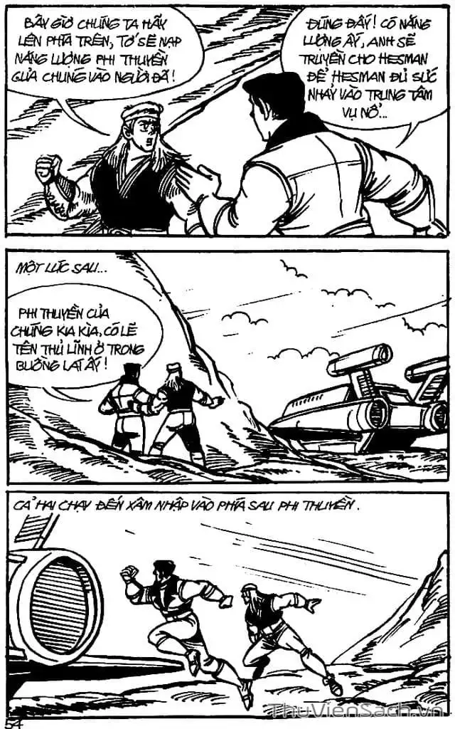 Truyện Tranh Dũng Sĩ Hesman trang 4