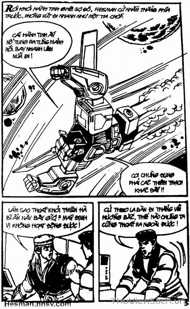 Truyện Tranh Dũng Sĩ Hesman trang 4