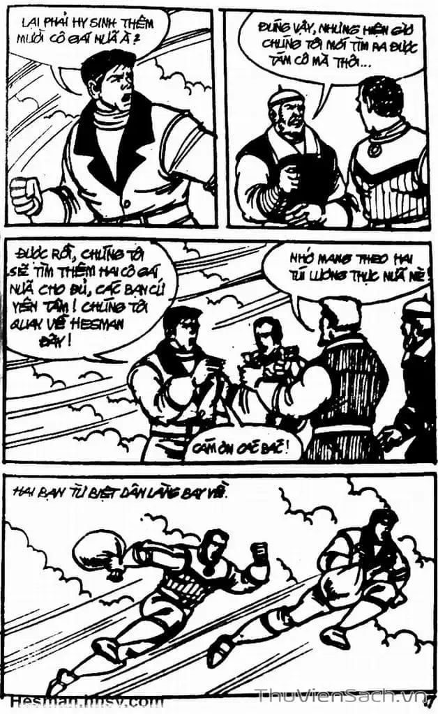 Truyện Tranh Dũng Sĩ Hesman trang 4