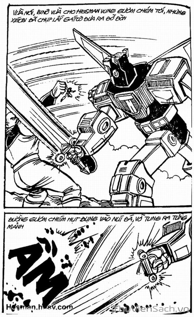 Truyện Tranh Dũng Sĩ Hesman trang 4