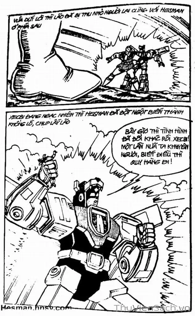 Truyện Tranh Dũng Sĩ Hesman trang 4