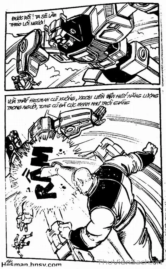 Truyện Tranh Dũng Sĩ Hesman trang 4