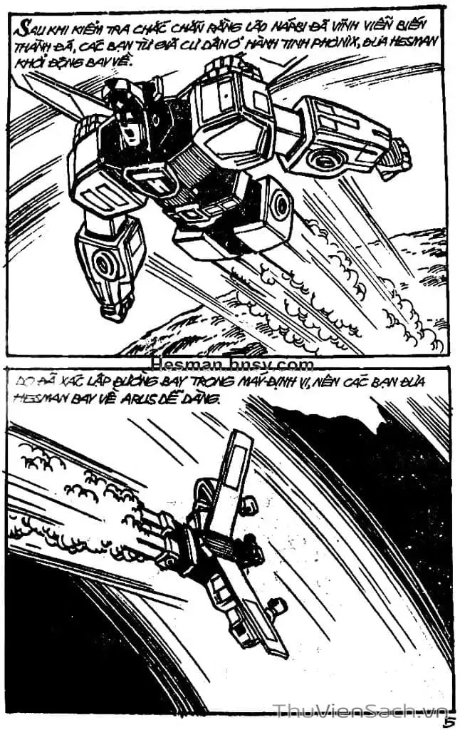 Truyện Tranh Dũng Sĩ Hesman trang 4