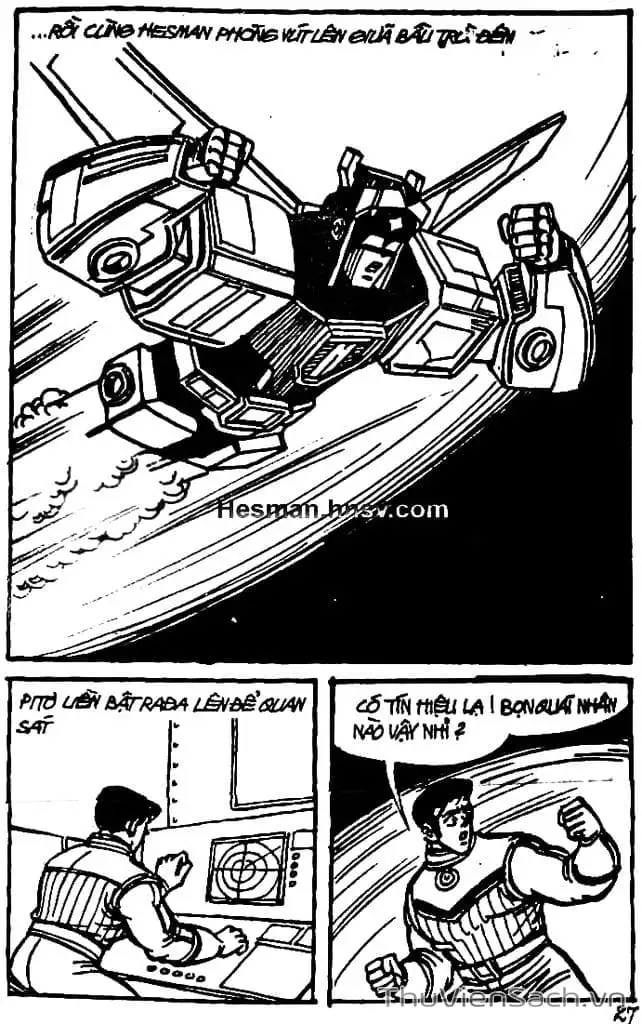 Truyện Tranh Dũng Sĩ Hesman trang 4