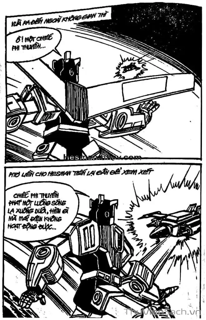 Truyện Tranh Dũng Sĩ Hesman trang 4