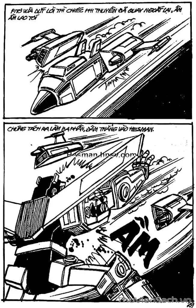 Truyện Tranh Dũng Sĩ Hesman trang 4