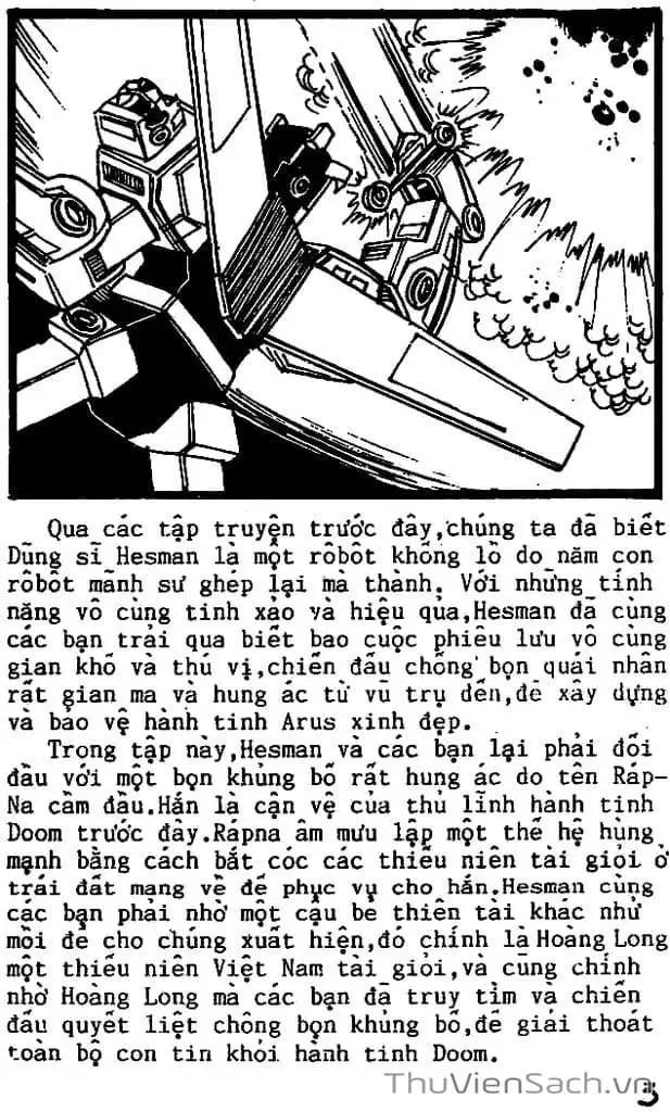 Truyện Tranh Dũng Sĩ Hesman trang 4