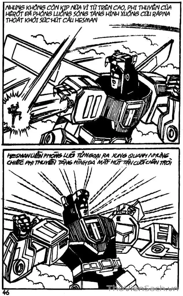 Truyện Tranh Dũng Sĩ Hesman trang 4