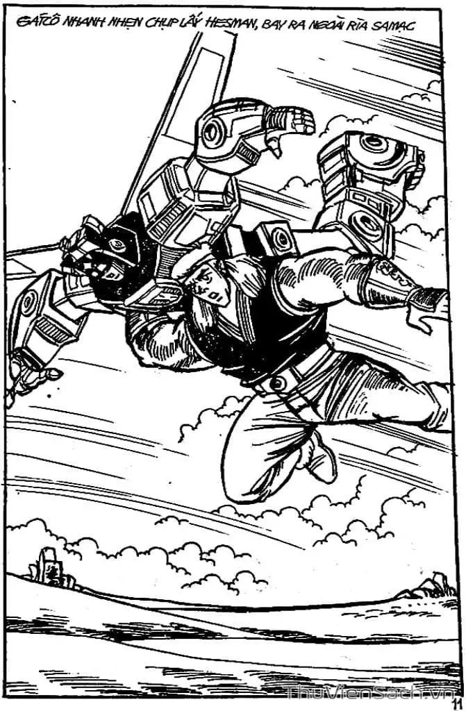 Truyện Tranh Dũng Sĩ Hesman trang 4