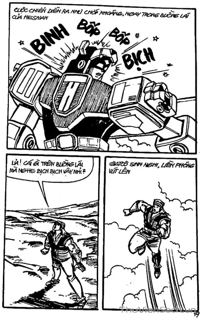 Truyện Tranh Dũng Sĩ Hesman trang 4