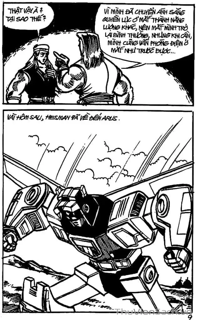 Truyện Tranh Dũng Sĩ Hesman trang 4