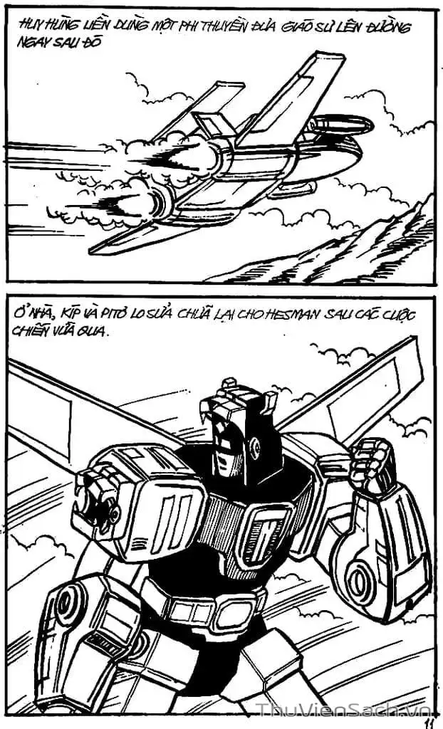 Truyện Tranh Dũng Sĩ Hesman trang 4