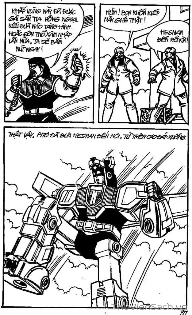 Truyện Tranh Dũng Sĩ Hesman trang 4