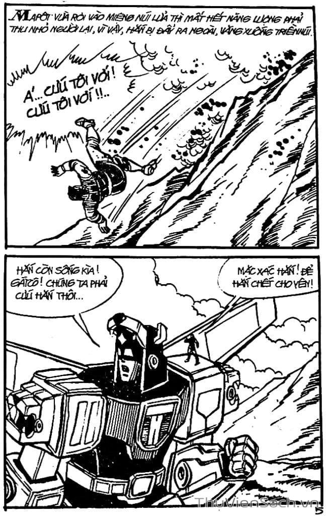 Truyện Tranh Dũng Sĩ Hesman trang 4