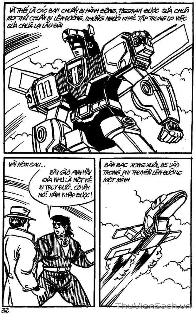 Truyện Tranh Dũng Sĩ Hesman trang 4