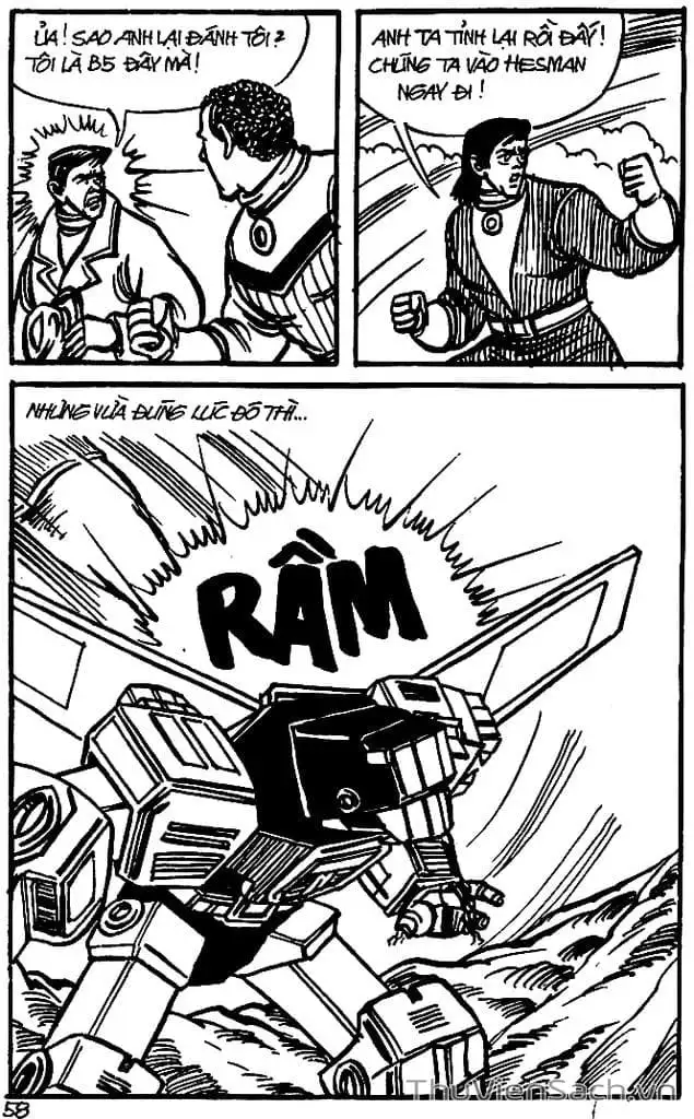 Truyện Tranh Dũng Sĩ Hesman trang 4
