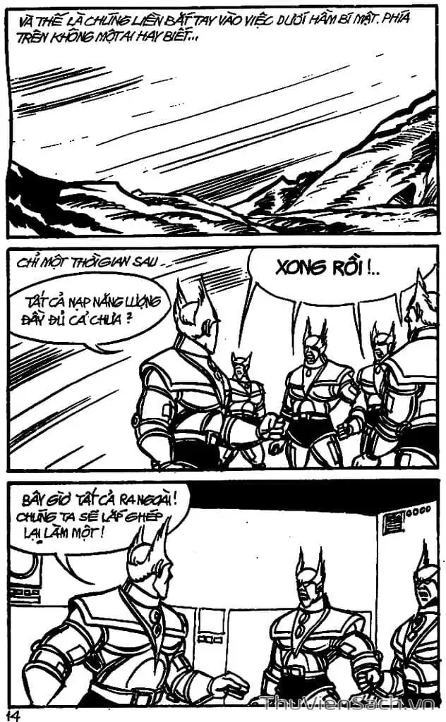 Truyện Tranh Dũng Sĩ Hesman trang 4