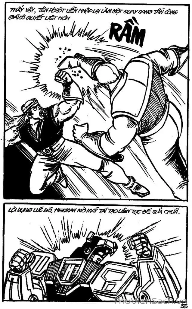 Truyện Tranh Dũng Sĩ Hesman trang 4