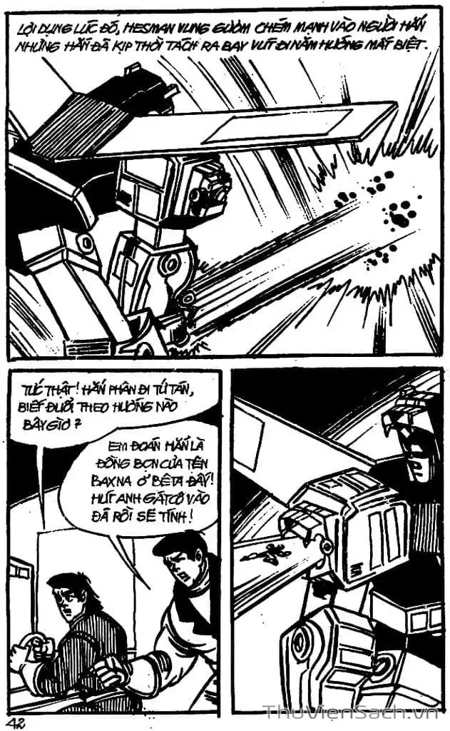 Truyện Tranh Dũng Sĩ Hesman trang 4