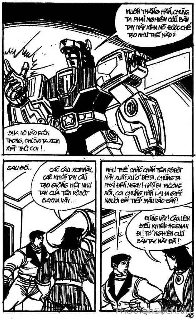 Truyện Tranh Dũng Sĩ Hesman trang 4