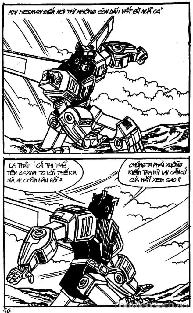 Truyện Tranh Dũng Sĩ Hesman trang 4