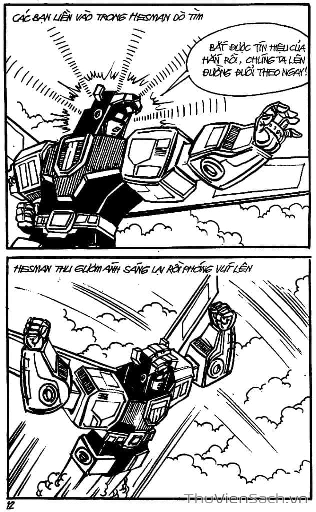 Truyện Tranh Dũng Sĩ Hesman trang 4