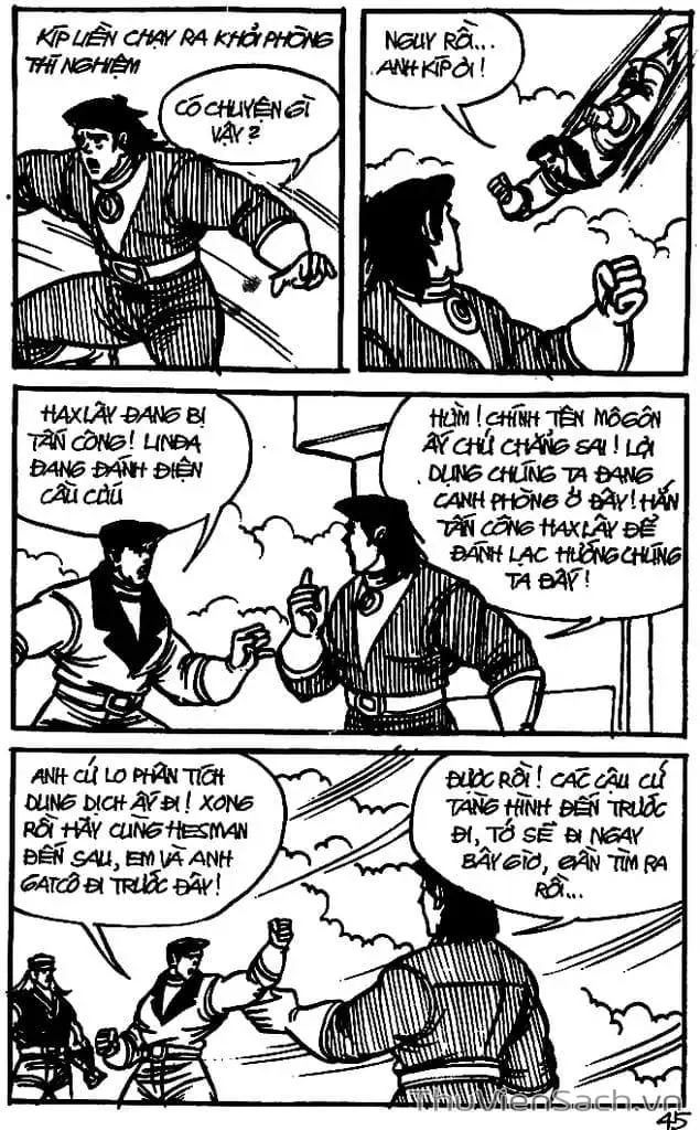 Truyện Tranh Dũng Sĩ Hesman trang 4