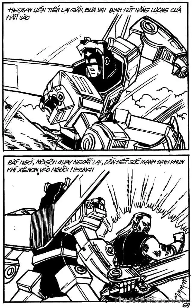 Truyện Tranh Dũng Sĩ Hesman trang 4