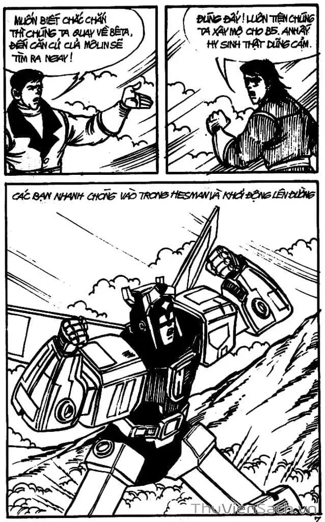 Truyện Tranh Dũng Sĩ Hesman trang 4