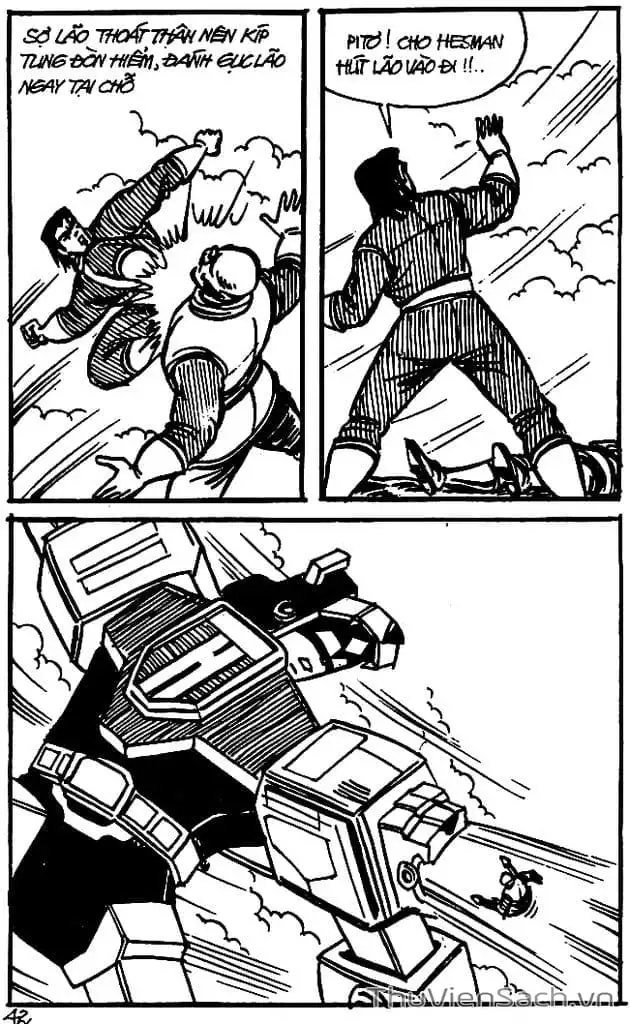 Truyện Tranh Dũng Sĩ Hesman trang 4