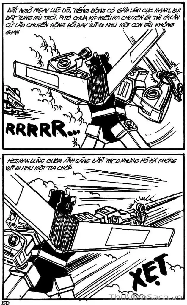 Truyện Tranh Dũng Sĩ Hesman trang 4