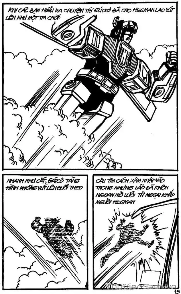 Truyện Tranh Dũng Sĩ Hesman trang 4