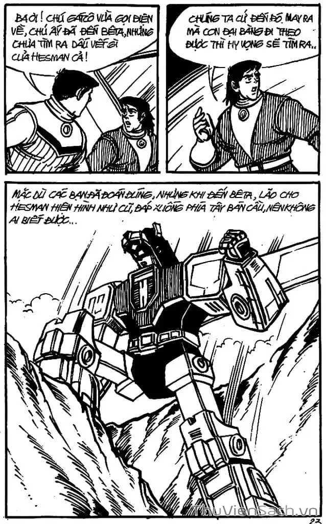 Truyện Tranh Dũng Sĩ Hesman trang 4