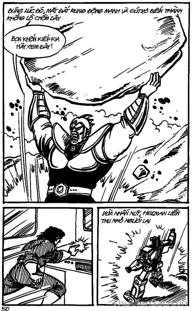 Truyện Tranh Dũng Sĩ Hesman trang 4