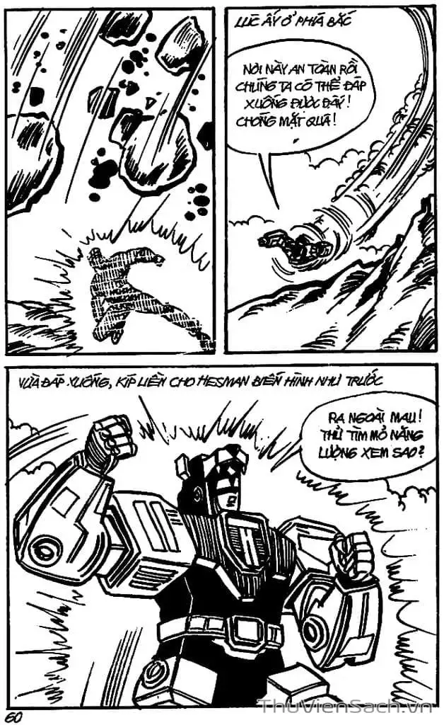 Truyện Tranh Dũng Sĩ Hesman trang 4