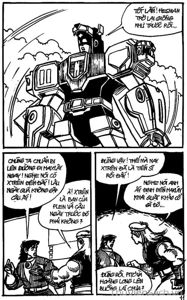 Truyện Tranh Dũng Sĩ Hesman trang 4