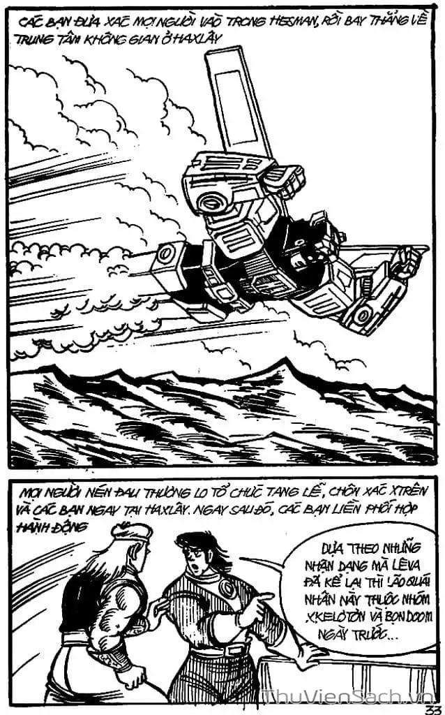 Truyện Tranh Dũng Sĩ Hesman trang 4