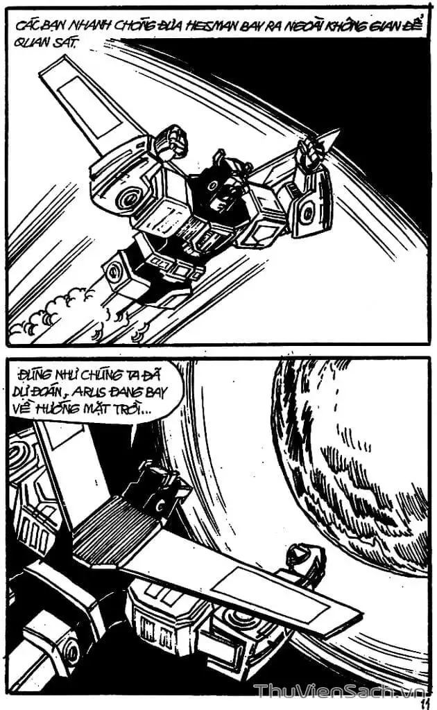 Truyện Tranh Dũng Sĩ Hesman trang 4