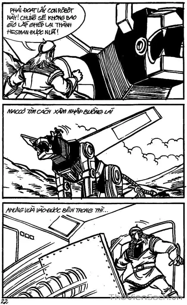 Truyện Tranh Dũng Sĩ Hesman trang 4