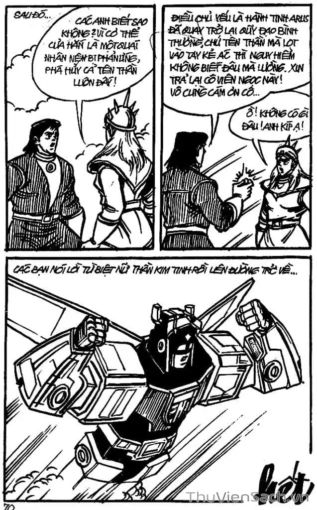 Truyện Tranh Dũng Sĩ Hesman trang 4