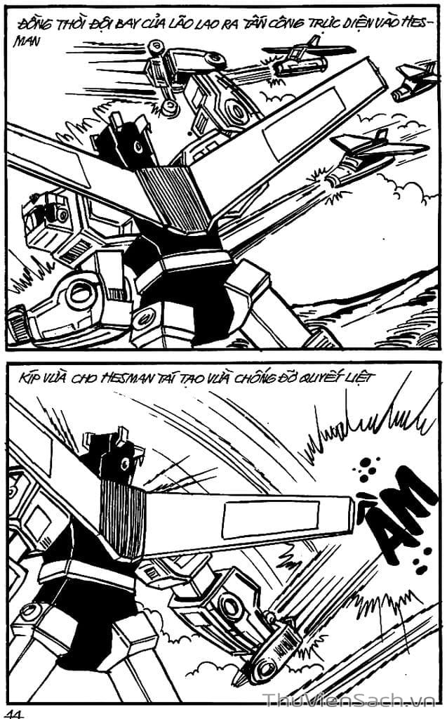 Truyện Tranh Dũng Sĩ Hesman trang 4