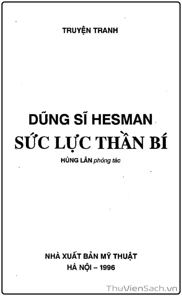 Truyện Tranh Dũng Sĩ Hesman trang 4