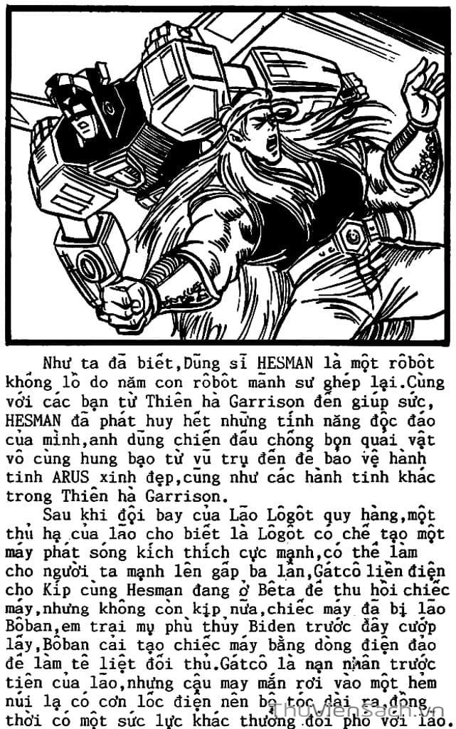 Truyện Tranh Dũng Sĩ Hesman trang 4