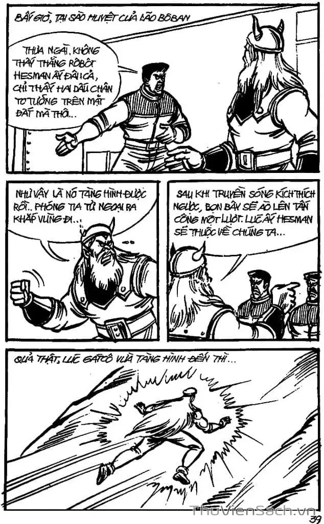Truyện Tranh Dũng Sĩ Hesman trang 4