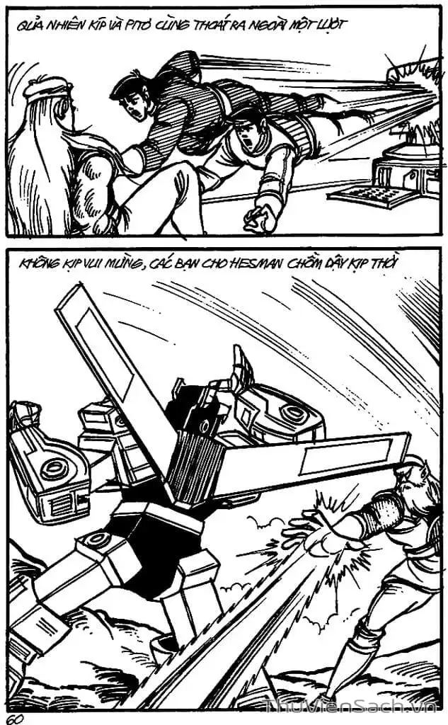 Truyện Tranh Dũng Sĩ Hesman trang 4