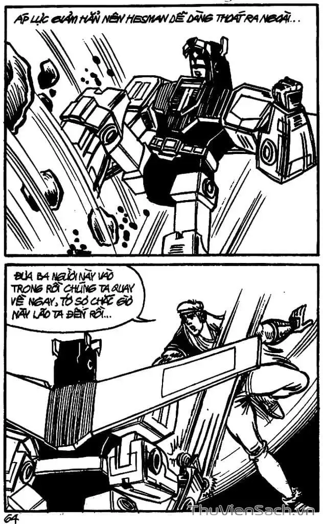 Truyện Tranh Dũng Sĩ Hesman trang 4