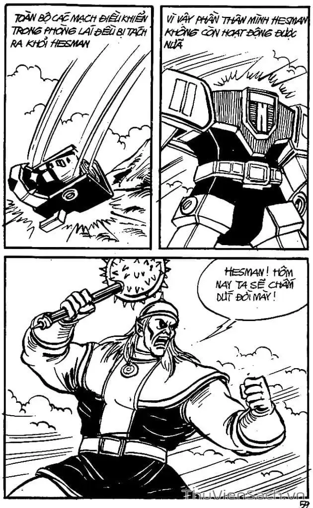 Truyện Tranh Dũng Sĩ Hesman trang 4
